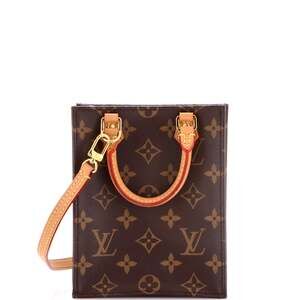 Louis Vuitton Petit Sac Plat Bag Canvas #237738L18B